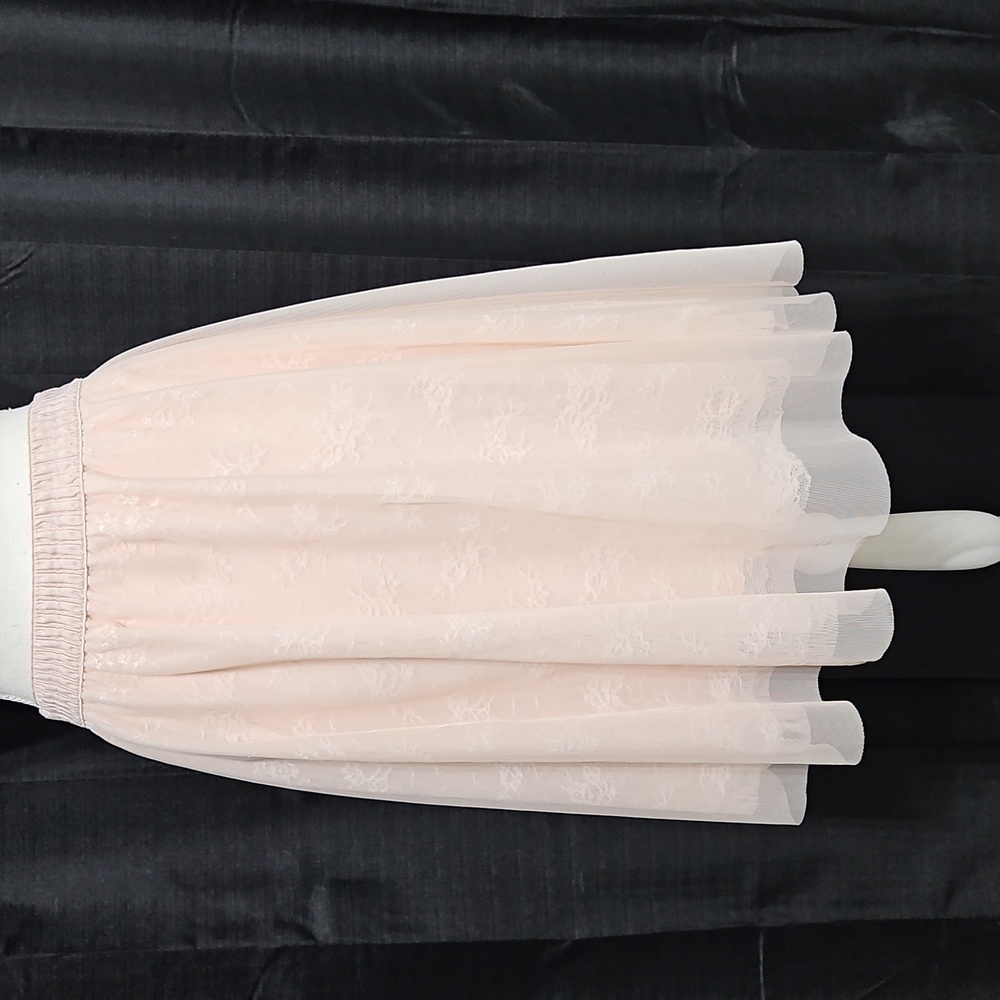 Elastic Waist, Ballet Core Midi Skirt